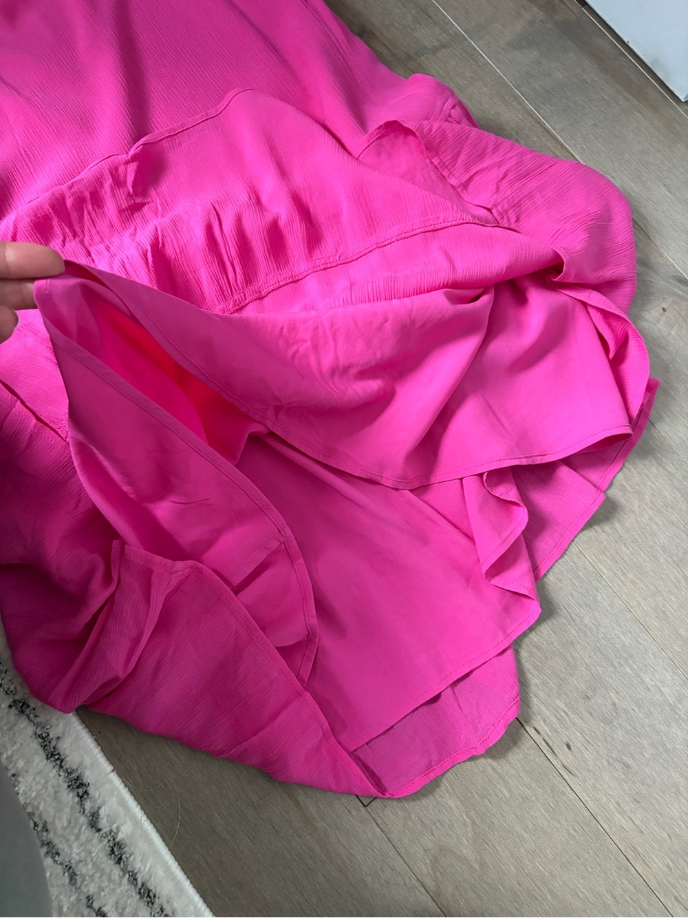 RW&CO. Hot Pink V-Neck Sleeveless Dress - Picture 5 of 6